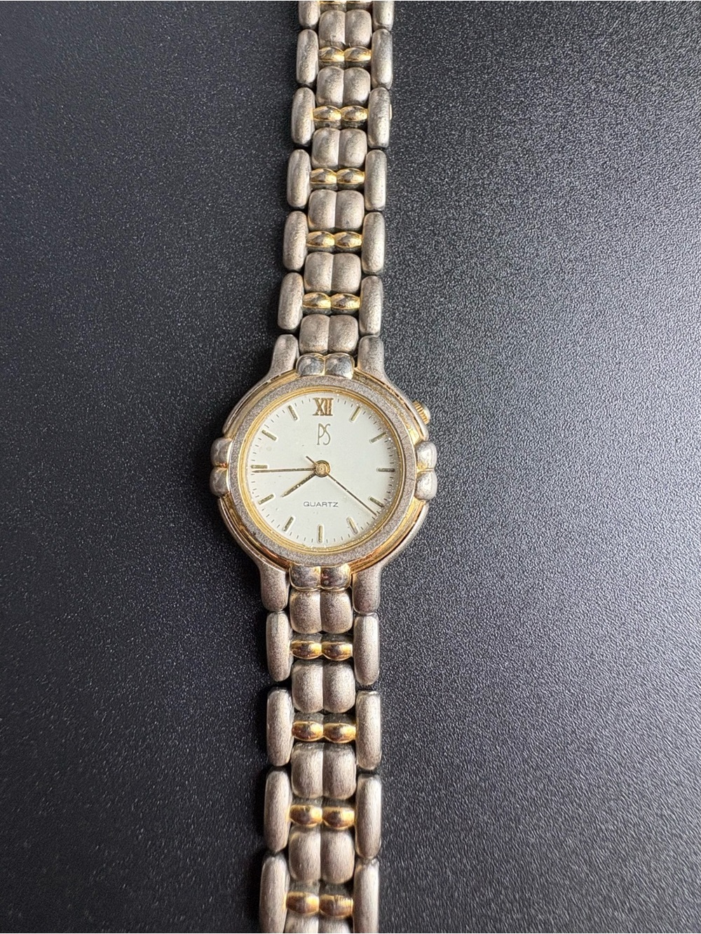 PS Paul Sebastian Women’s Vinatge Two-Tone Quartz Bracelet Watch - Silver & Gold